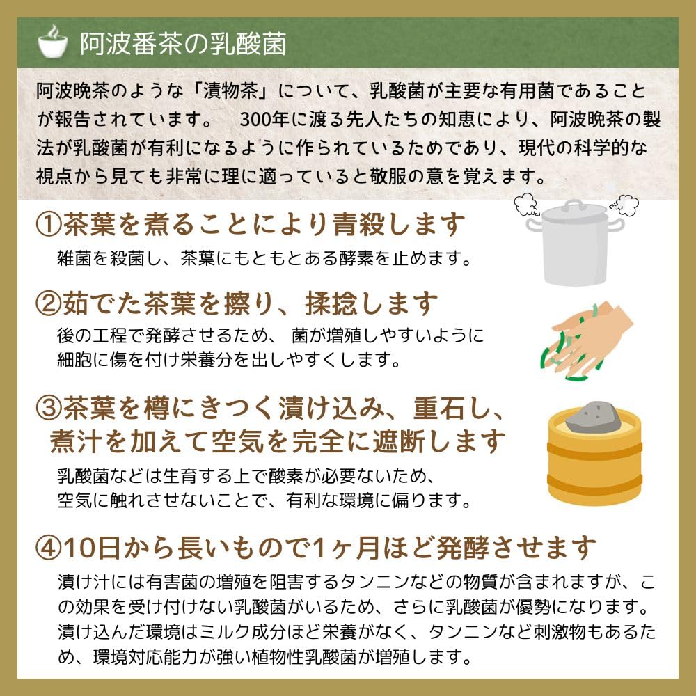 Amazon.co.jp: 乳酸発酵阿波番茶 1.5g×15包 1袋 小川生薬 創業大正14